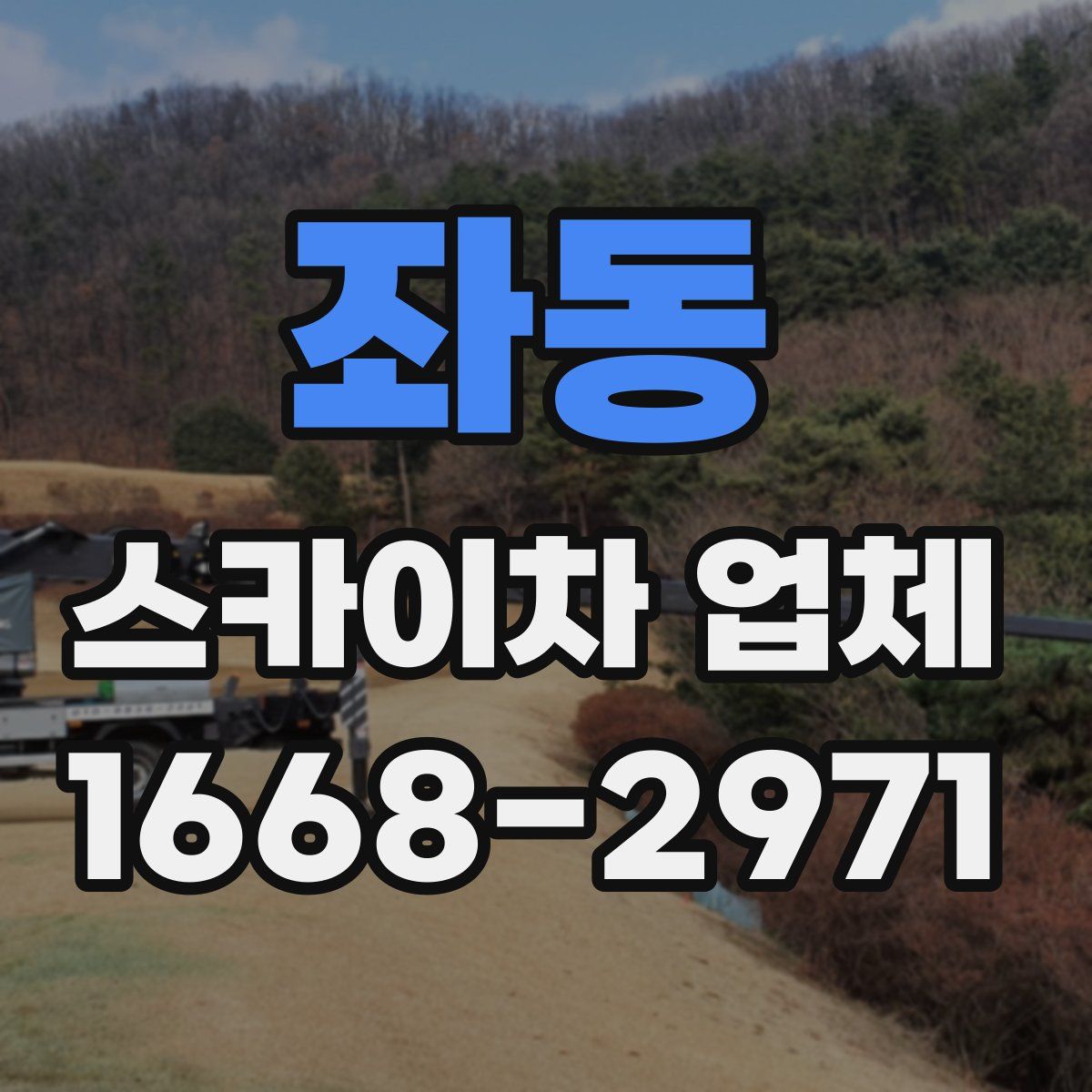 좌동 스카이차 업체