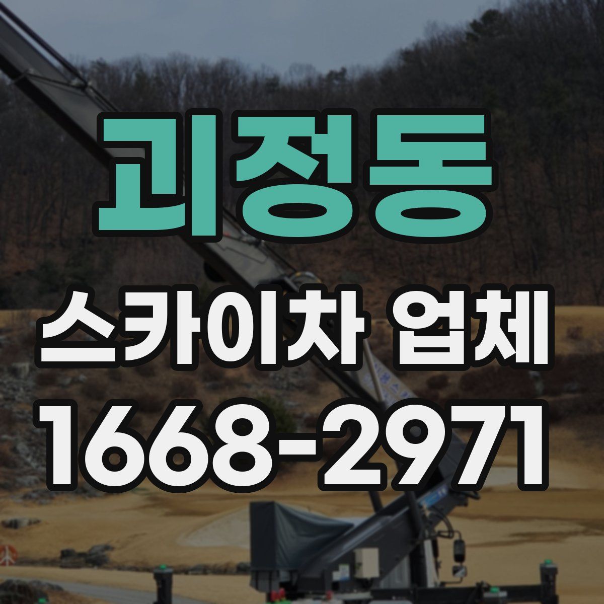 괴정동 스카이차 업체
