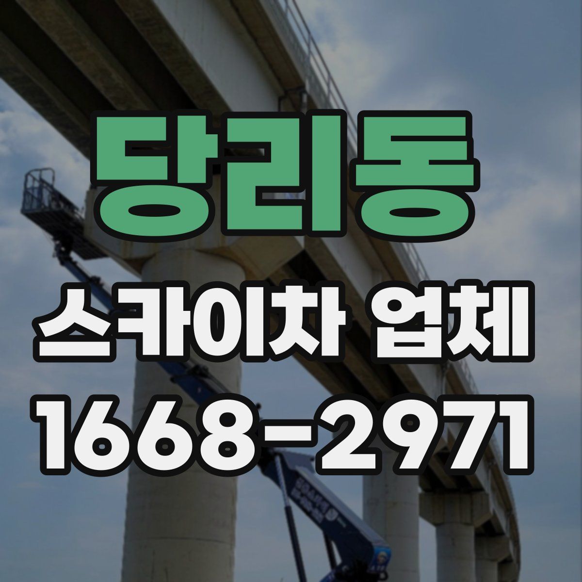 당리동 스카이차 업체