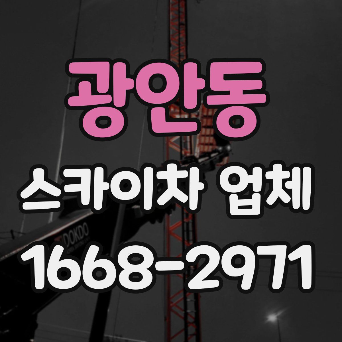 광안동 스카이차 업체
