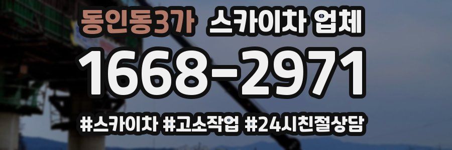 동인동3가 스카이차 업체