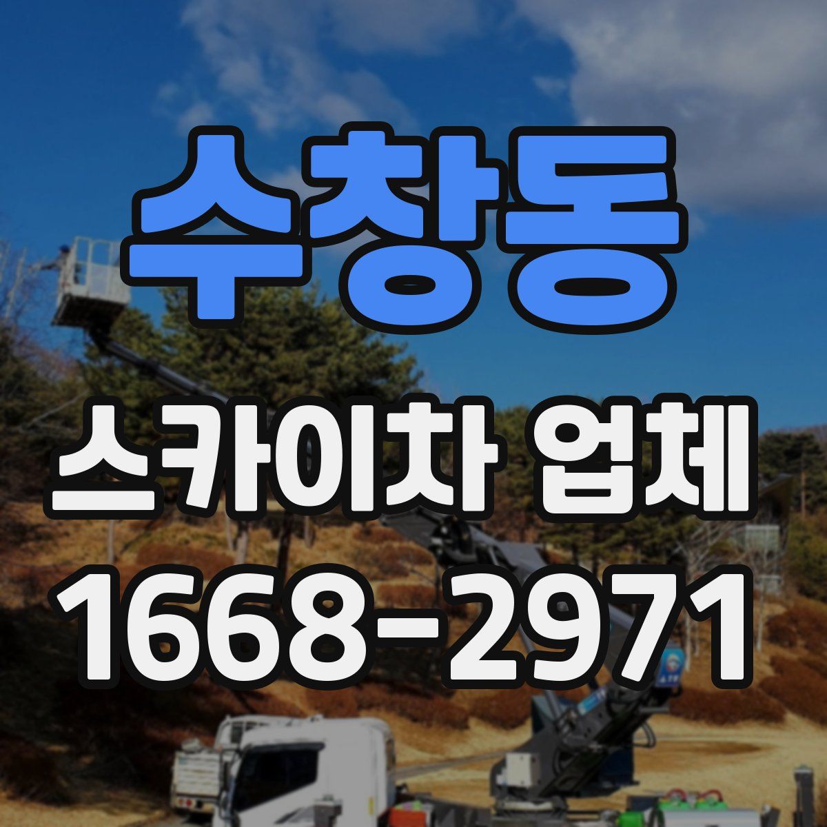 수창동 스카이차 업체