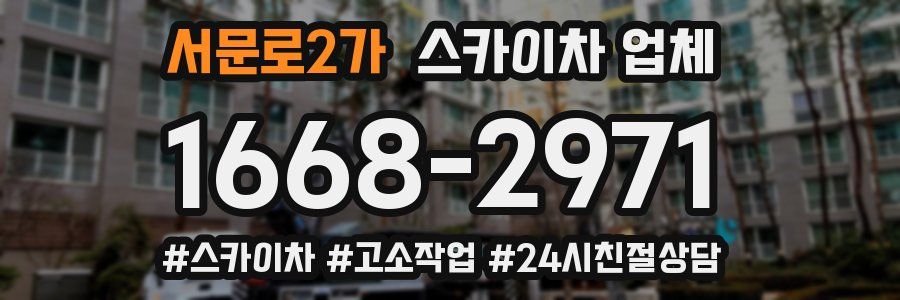 서문로2가 스카이차 업체