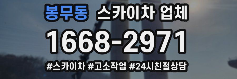 봉무동 스카이차 업체