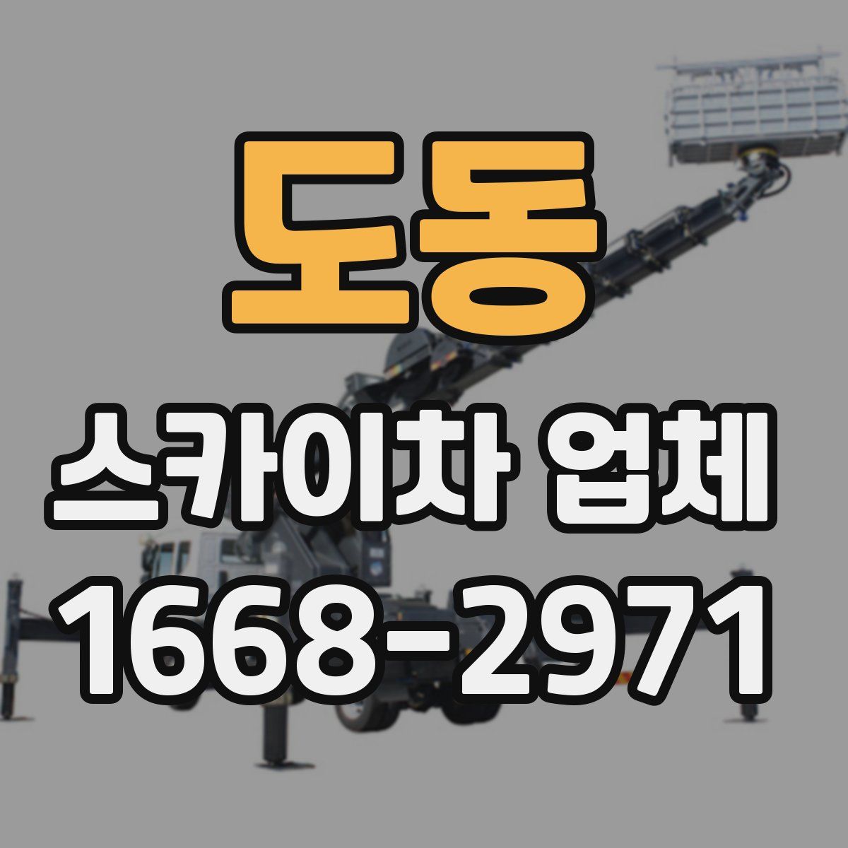 도동 스카이차 업체