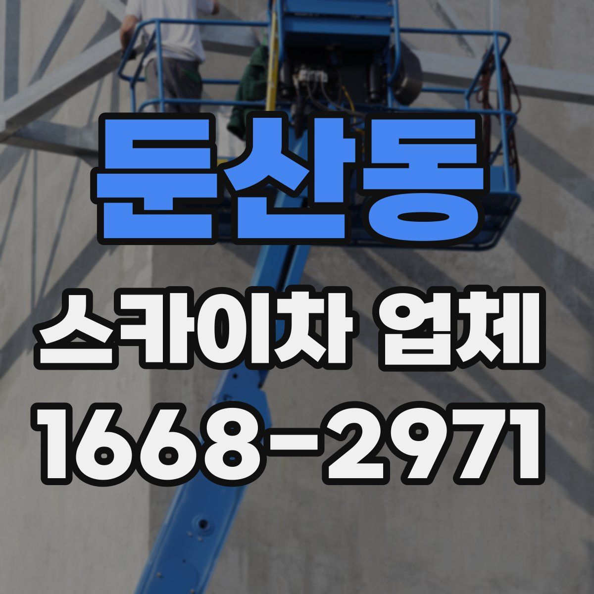 둔산동 스카이차 업체