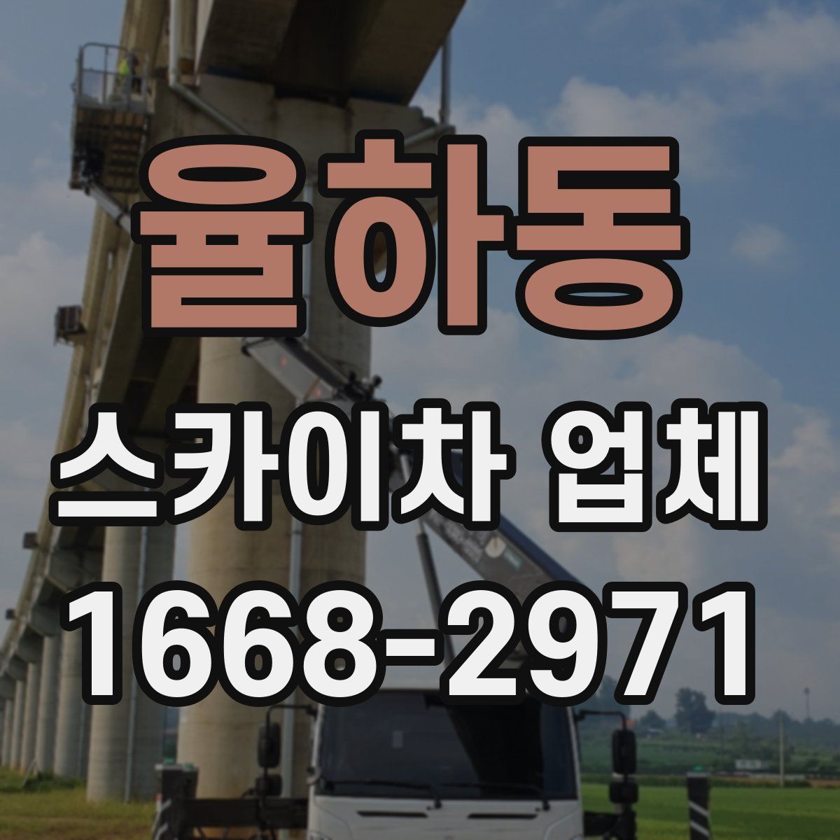율하동 스카이차 업체