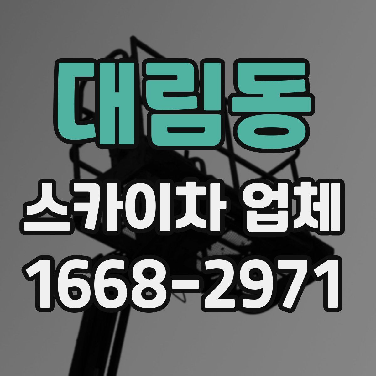 대림동 스카이차 업체