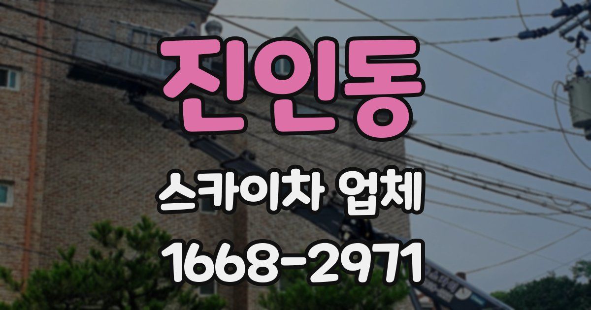 진인동 스카이차 업체