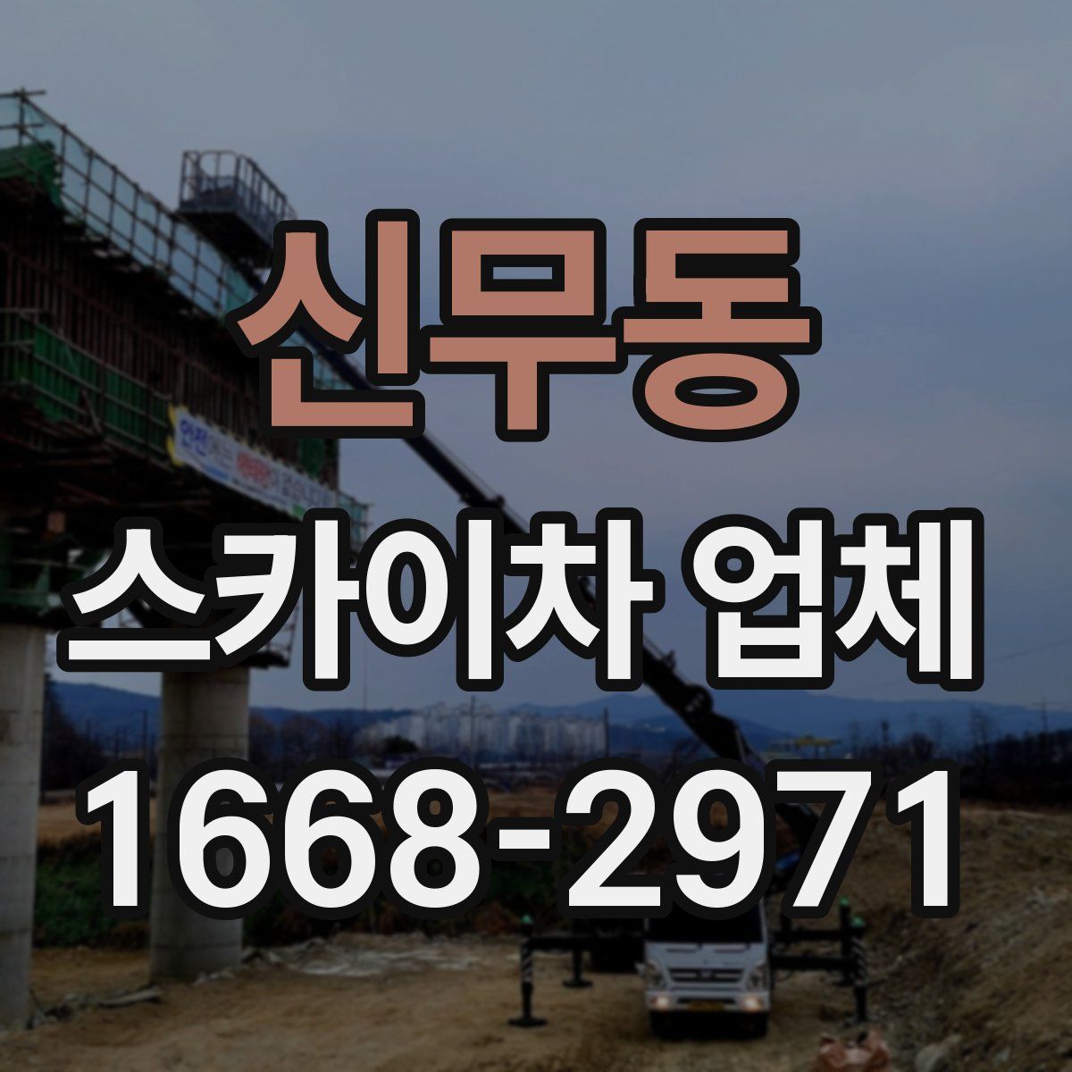 신무동 스카이차 업체