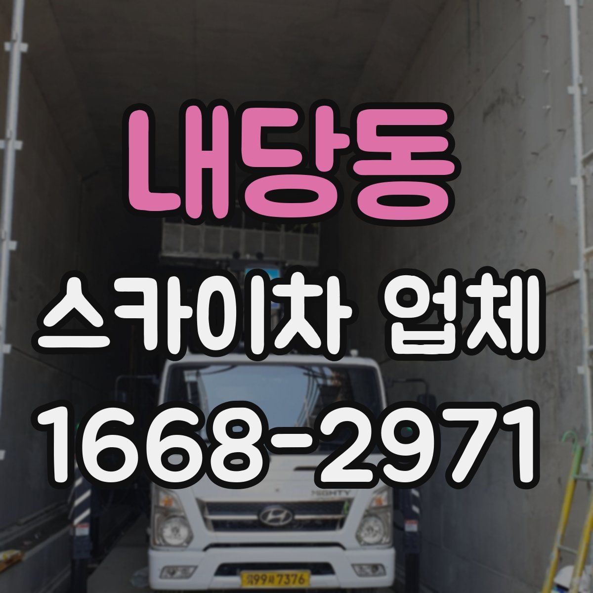 내당동 스카이차 업체