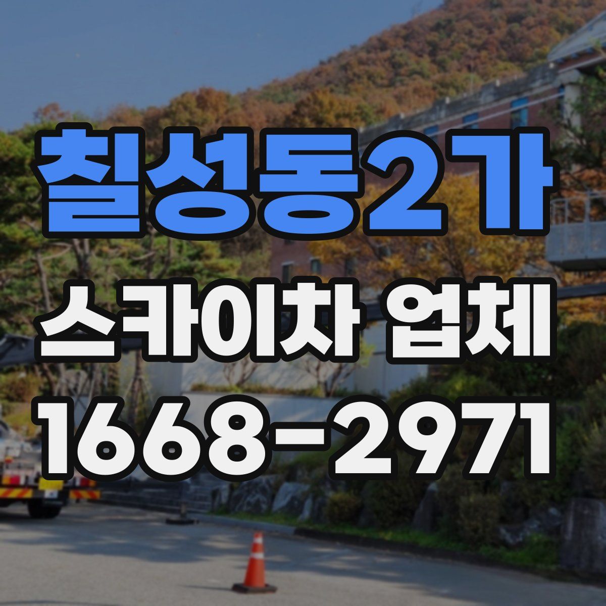 칠성동2가 스카이차 업체