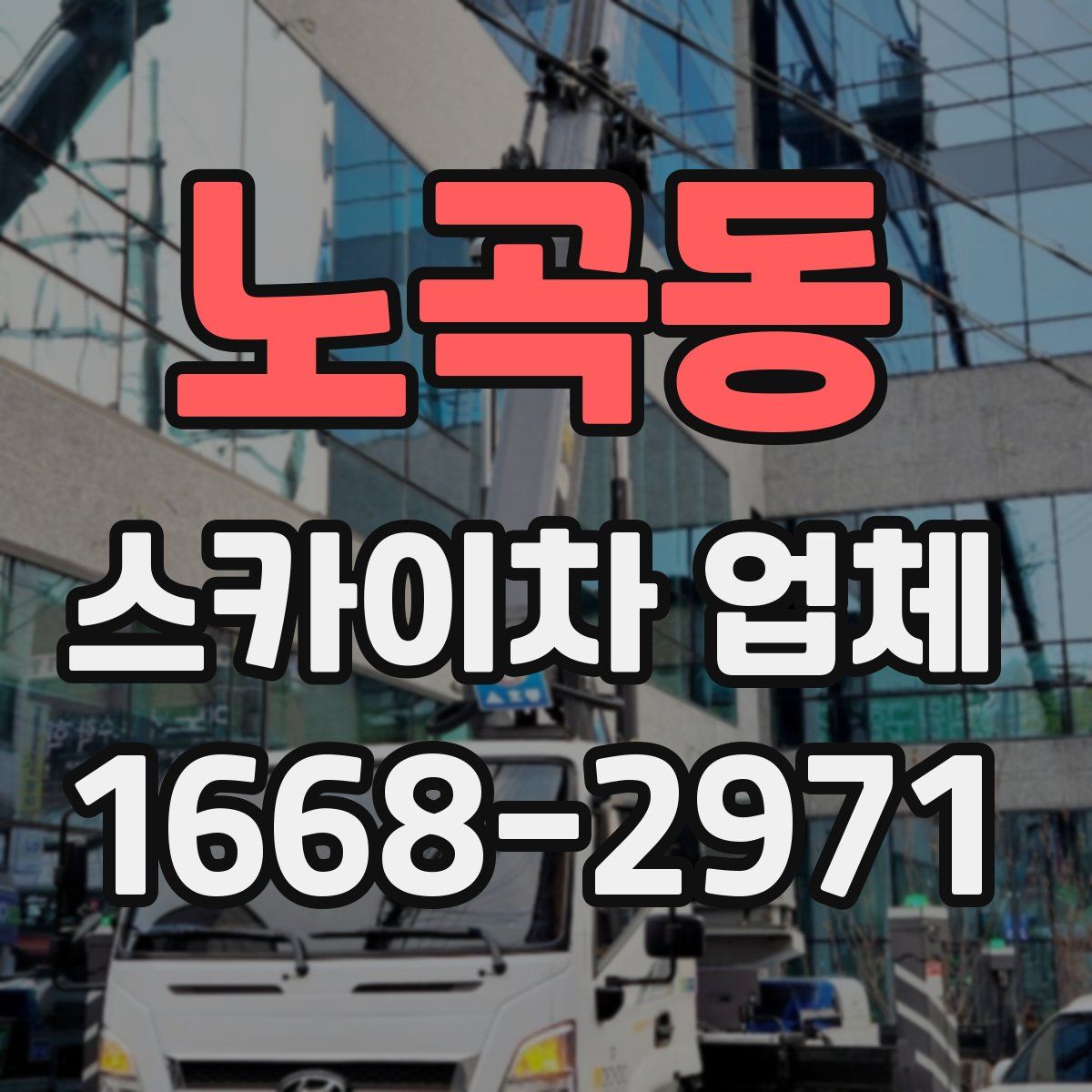 노곡동 스카이차 업체