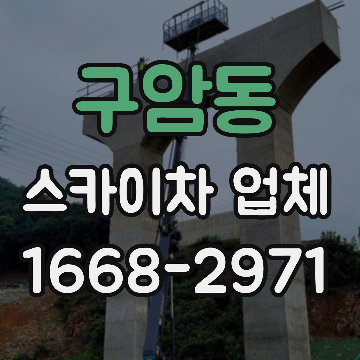 구암동 스카이차 업체