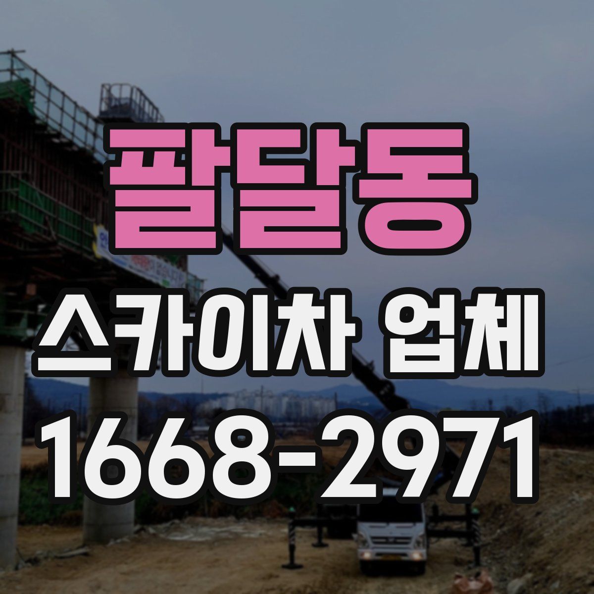 팔달동 스카이차 업체