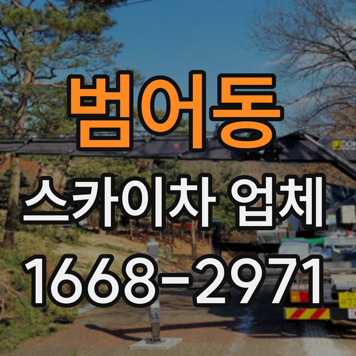 범어동 스카이차 업체