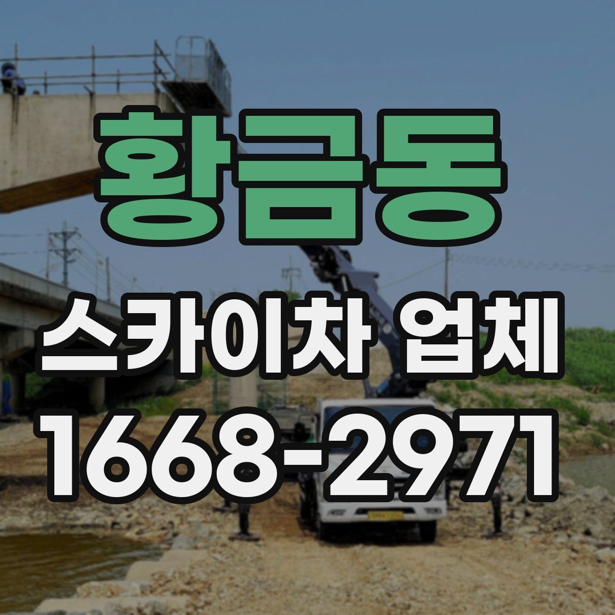 황금동 스카이차 업체