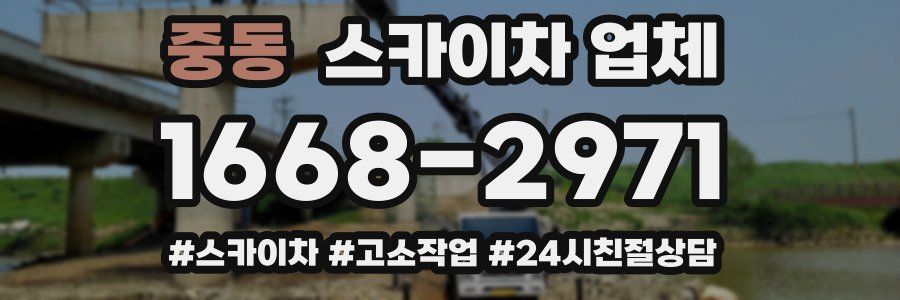 중동 스카이차 업체