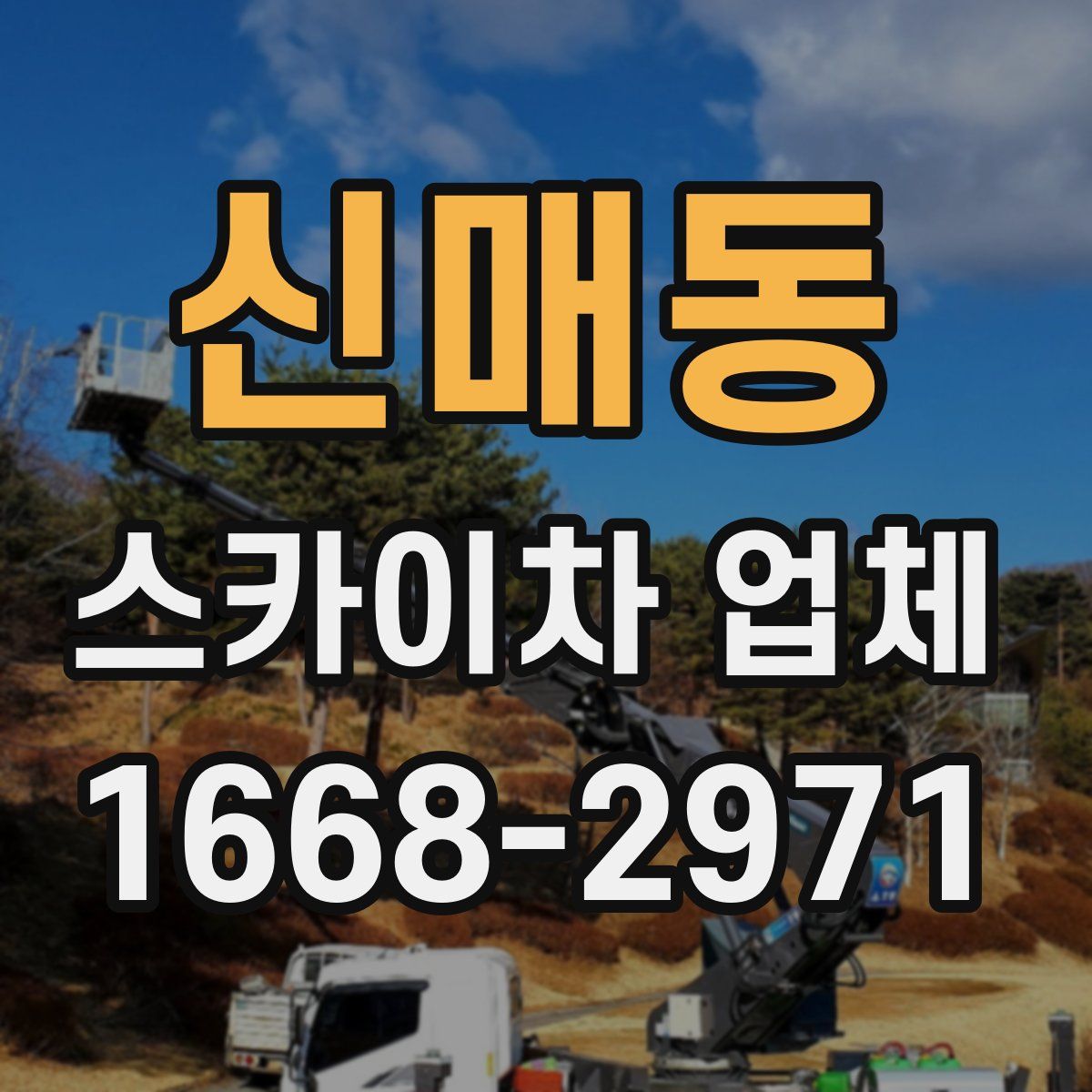 신매동 스카이차 업체