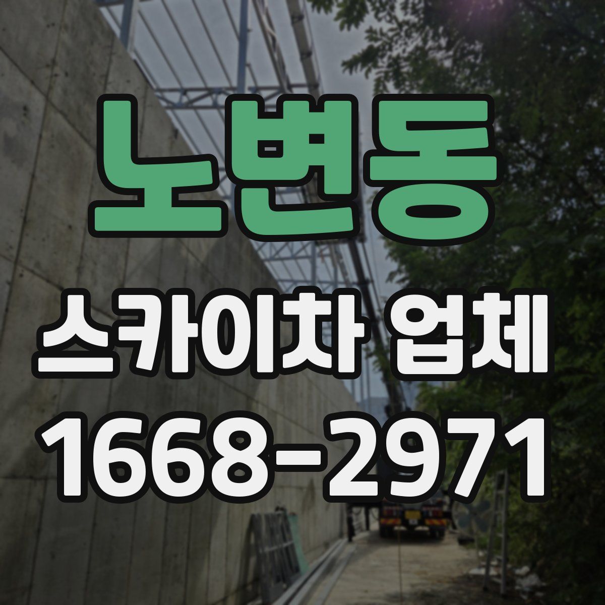 노변동 스카이차 업체