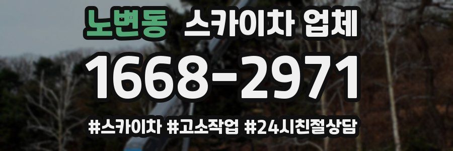 노변동 스카이차 업체