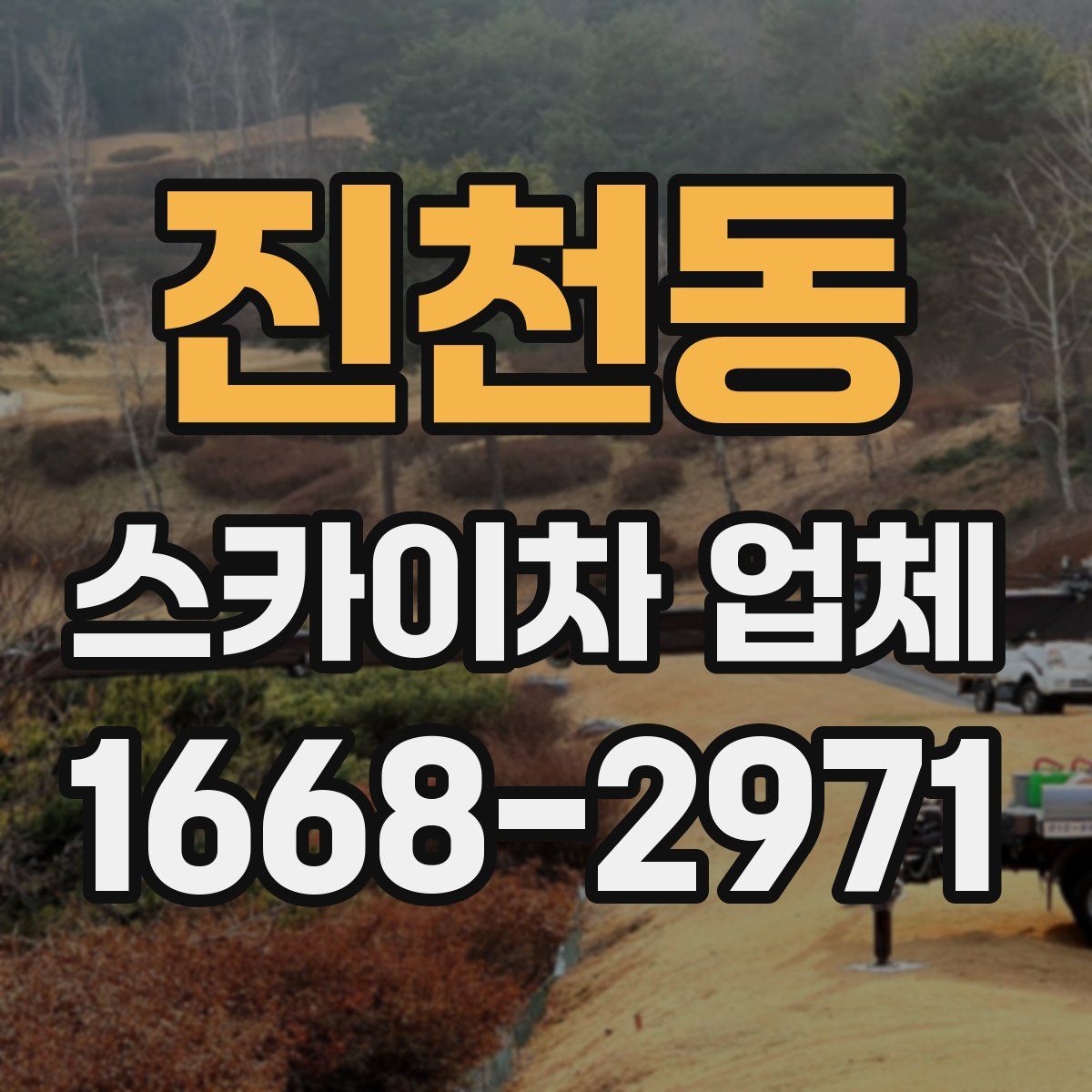 진천동 스카이차 업체