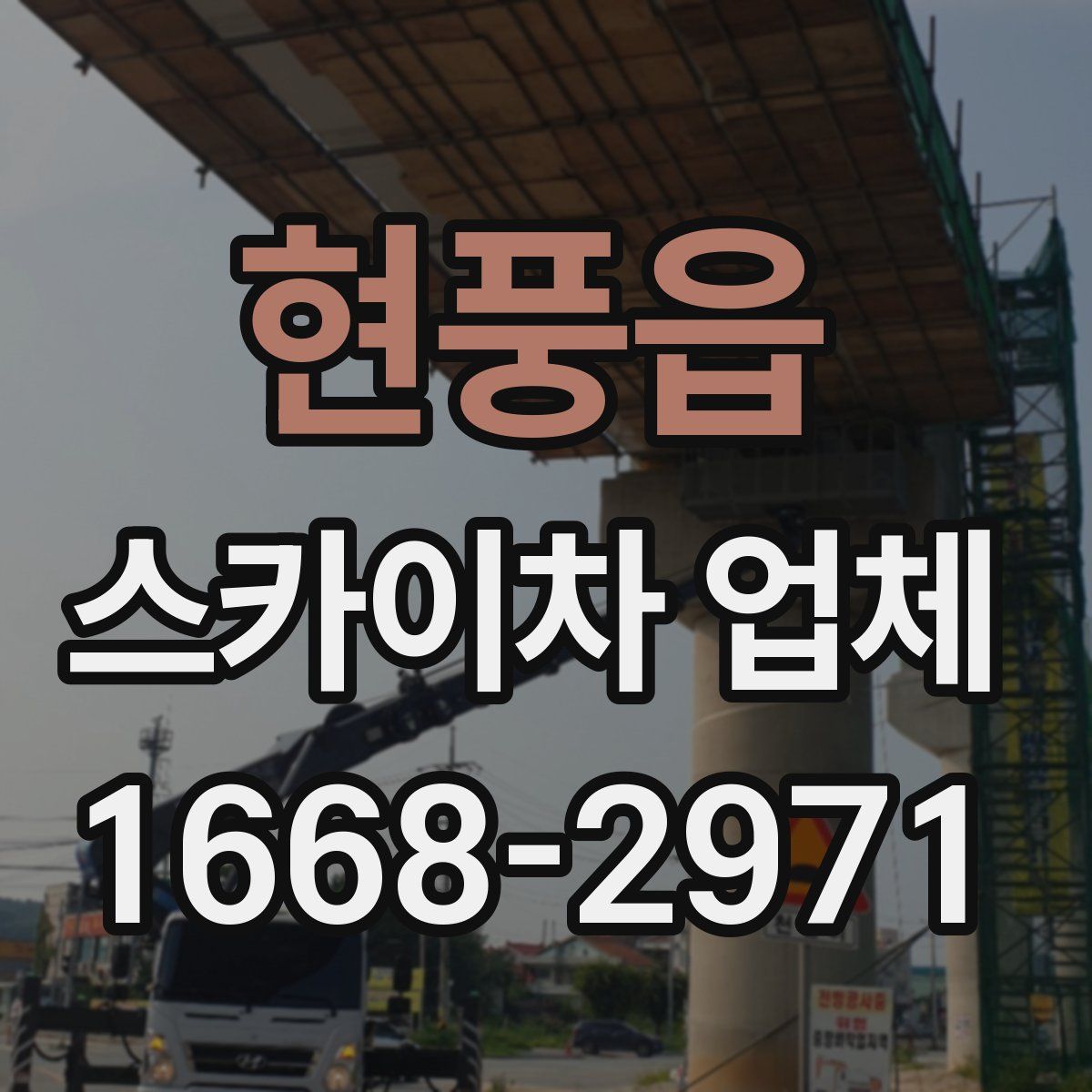 현풍읍 스카이차 업체