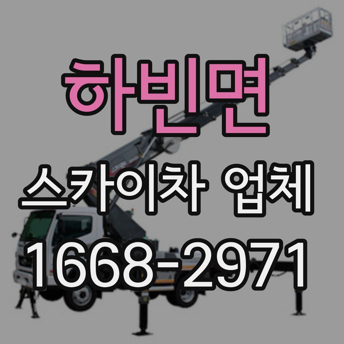 하빈면 스카이차 업체