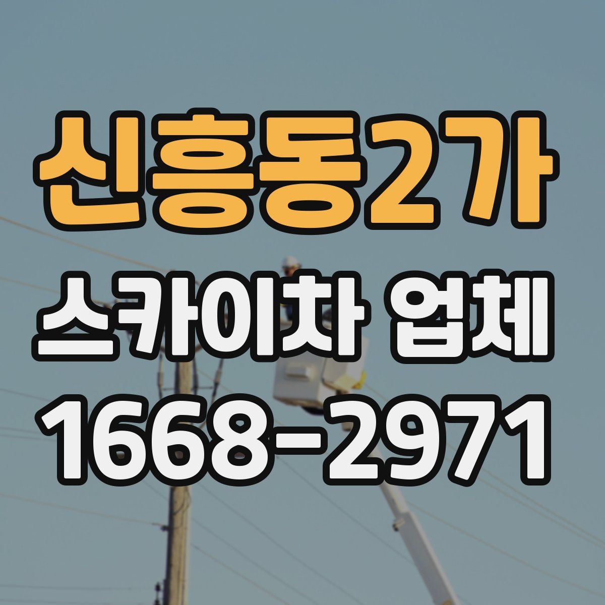 신흥동2가 스카이차 업체