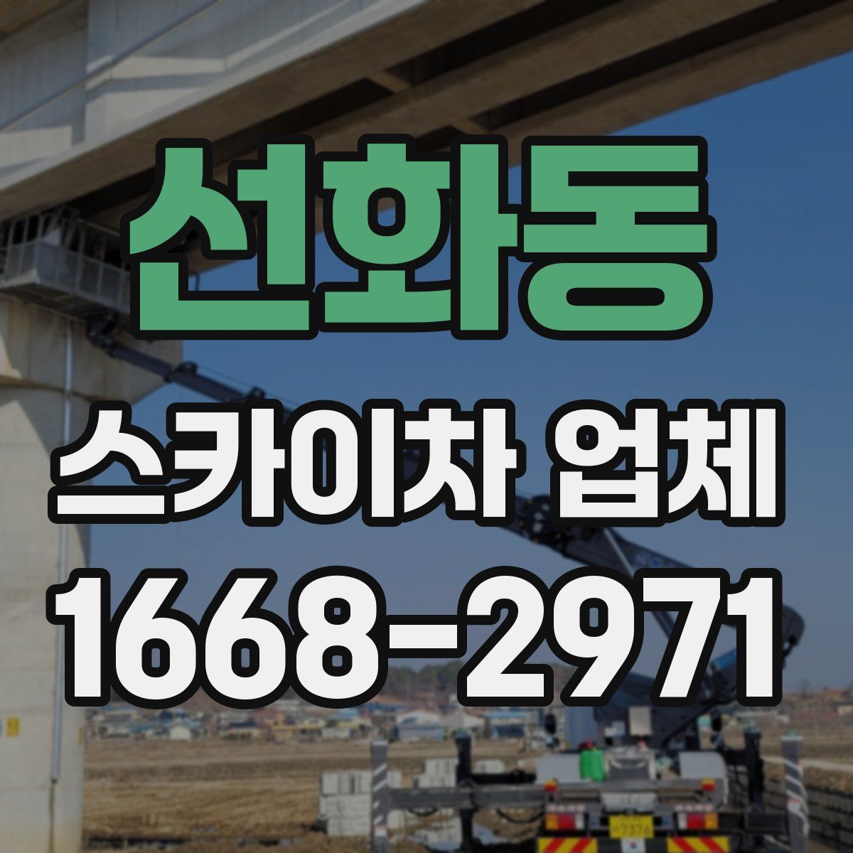 선화동 스카이차 업체