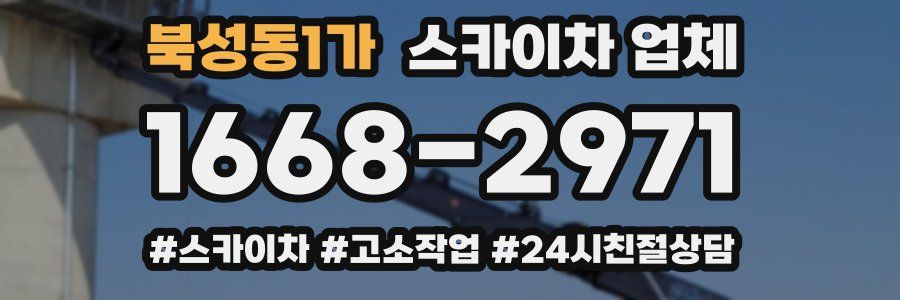 북성동1가 스카이차 업체