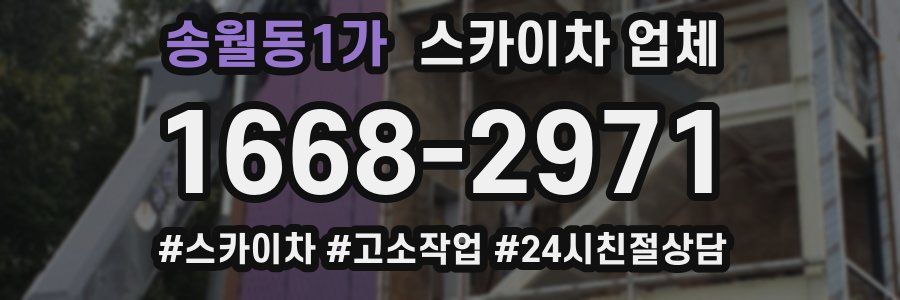 송월동1가 스카이차 업체