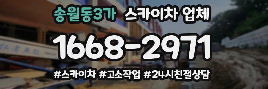 송월동3가 스카이차 업체