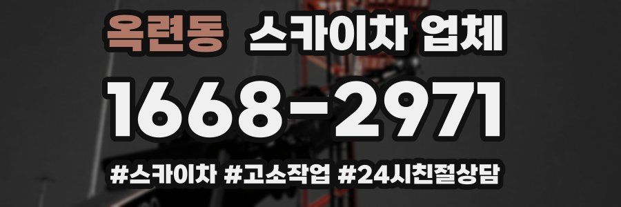 옥련동 스카이차 업체