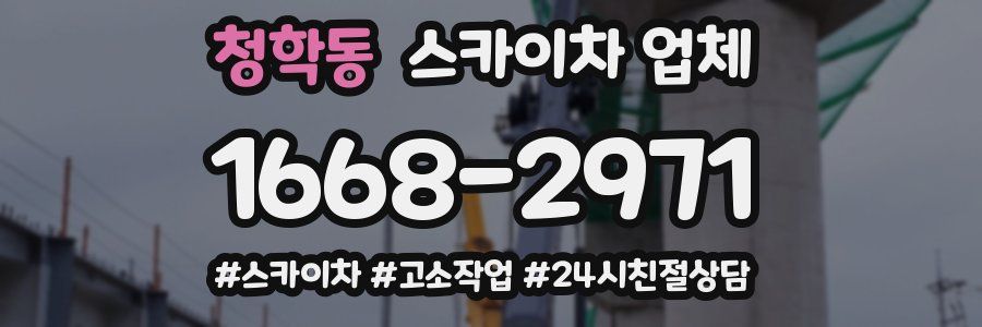 청학동 스카이차 업체