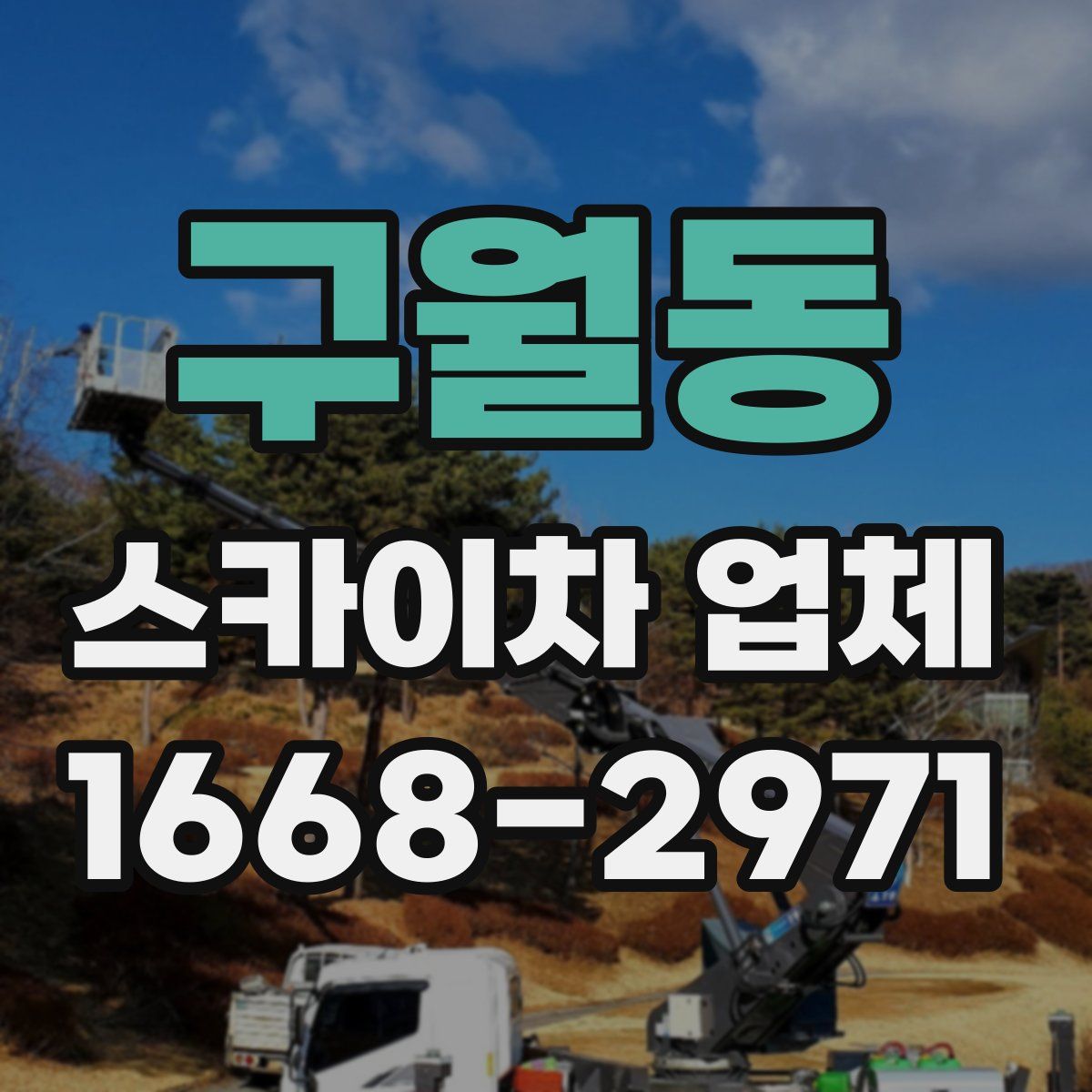 구월동 스카이차 업체