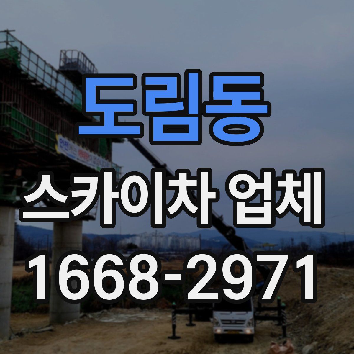 도림동 스카이차 업체