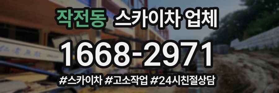 작전동 스카이차 업체