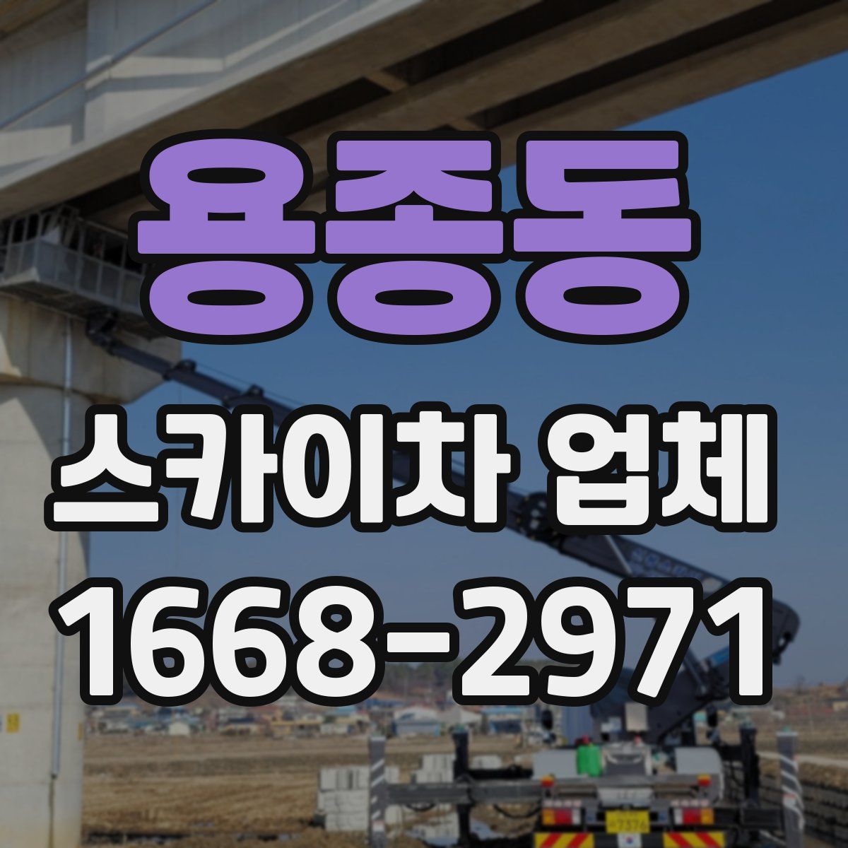 용종동 스카이차 업체