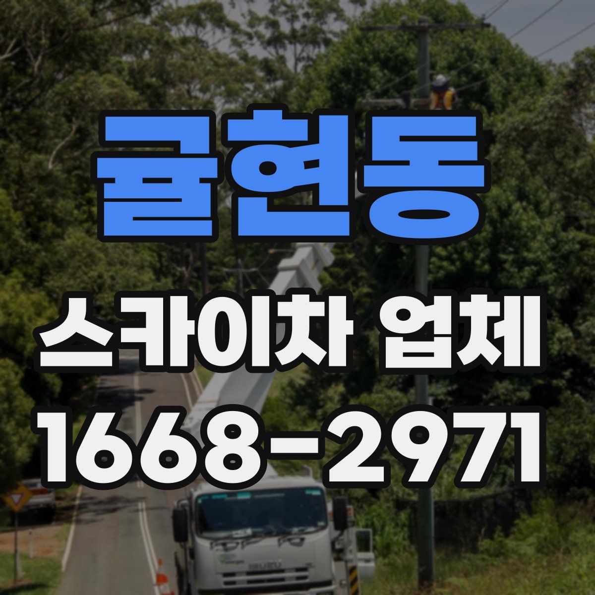 귤현동 스카이차 업체
