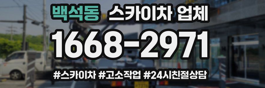 백석동 스카이차 업체