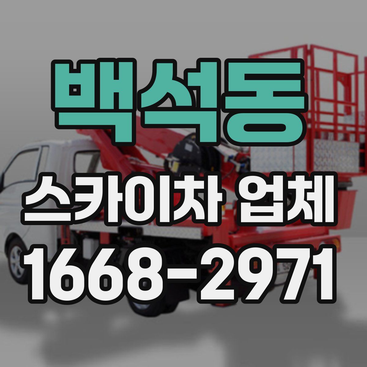 백석동 스카이차 업체
