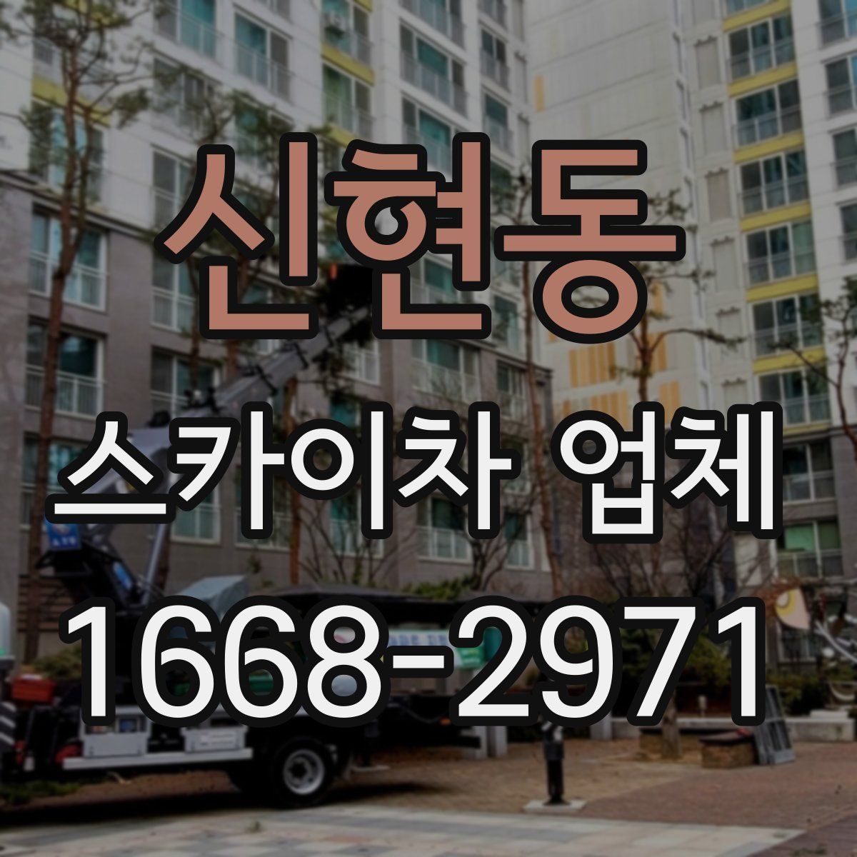 신현동 스카이차 업체