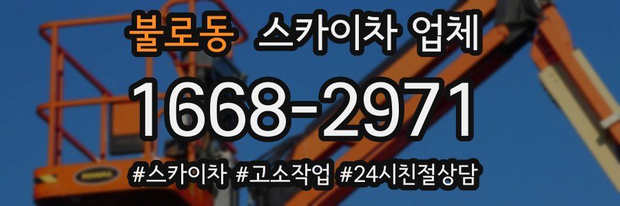 불로동 스카이차 업체