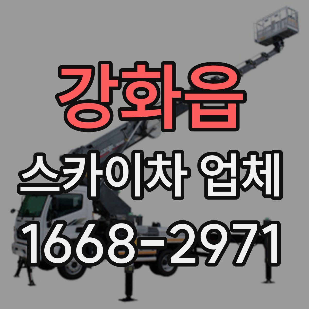 강화읍 스카이차 업체