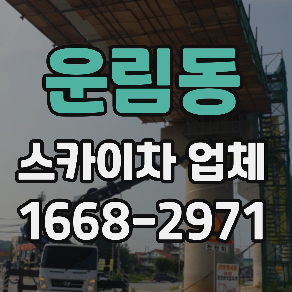 운림동 스카이차 업체