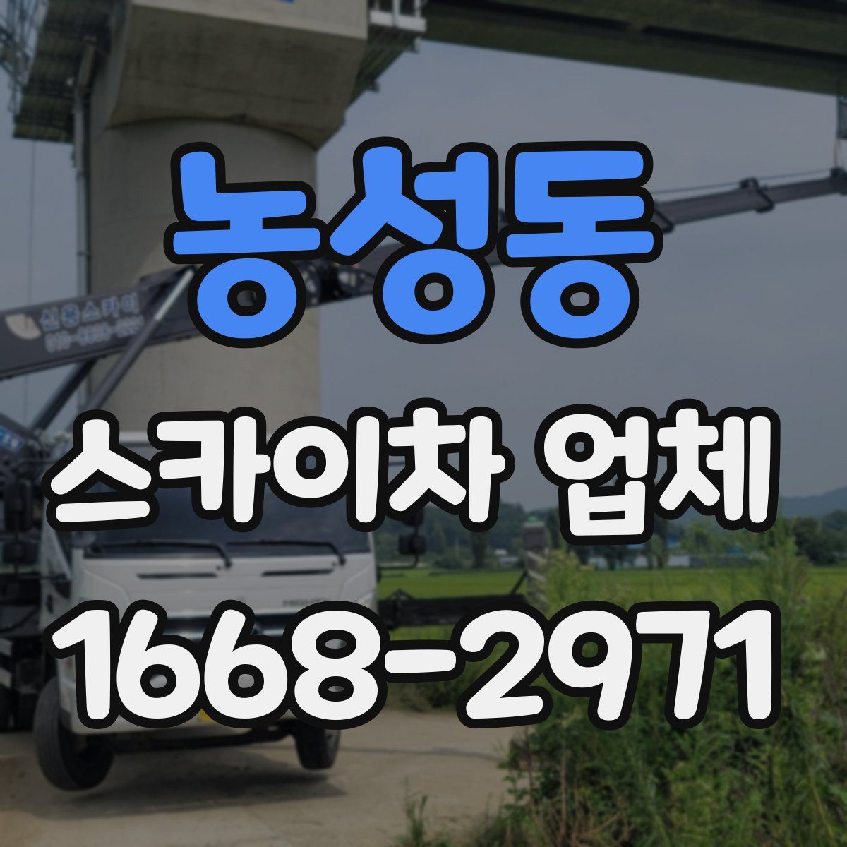 농성동 스카이차 업체