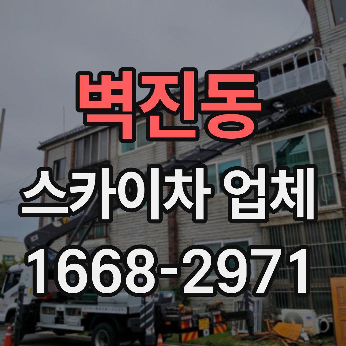 벽진동 스카이차 업체