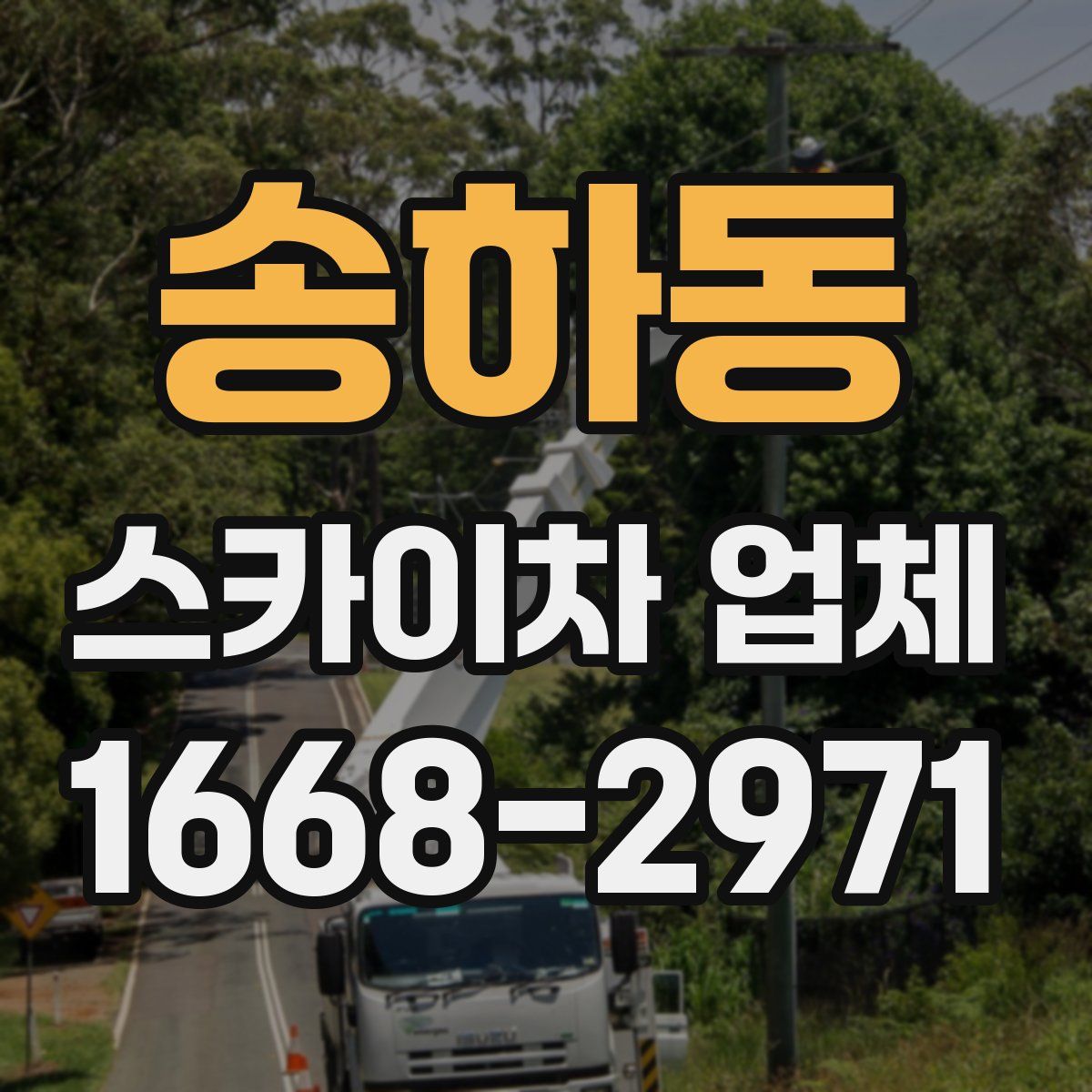송하동 스카이차 업체