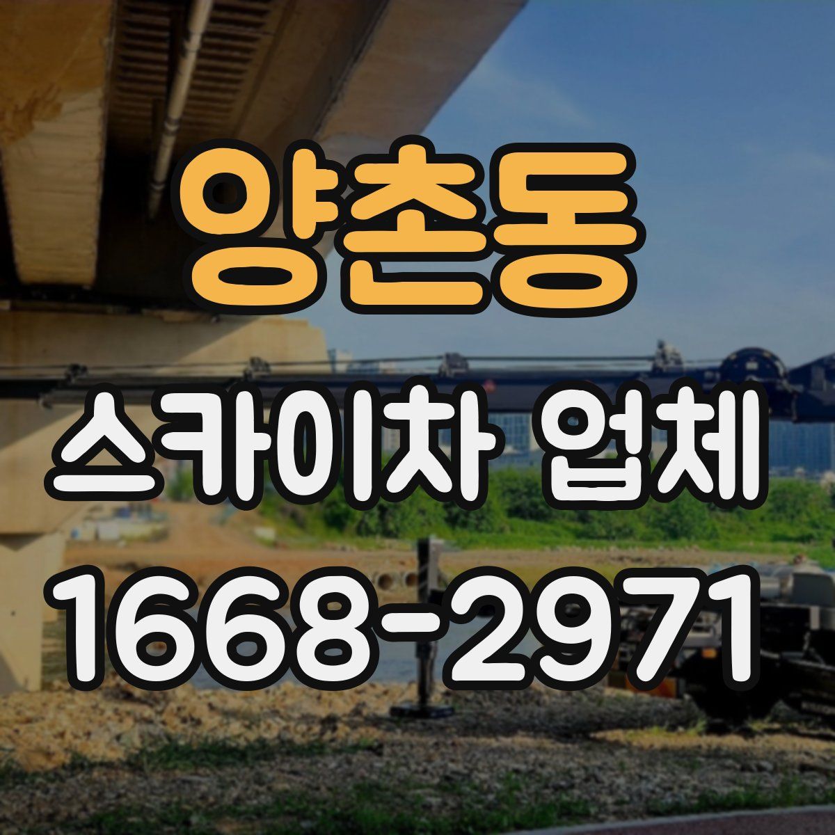 양촌동 스카이차 업체
